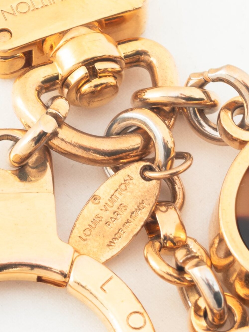 Louis Vuitton Porte Cles Confidence Tortoiseshell Bag Charm & Key Holder - Picture 4 of 5